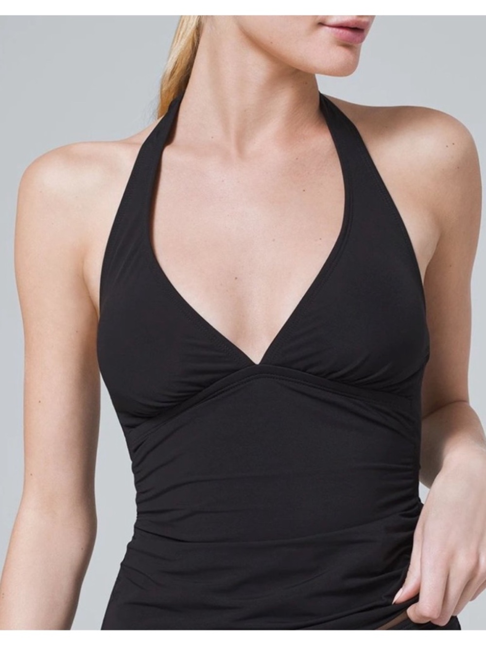 White House Black Market Halter tankini top